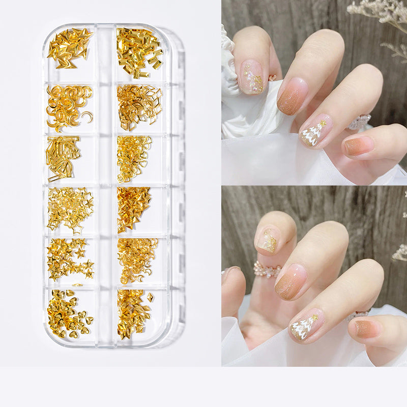 Pearl Butterfly Nail Patch Nail Art Jewelry Set