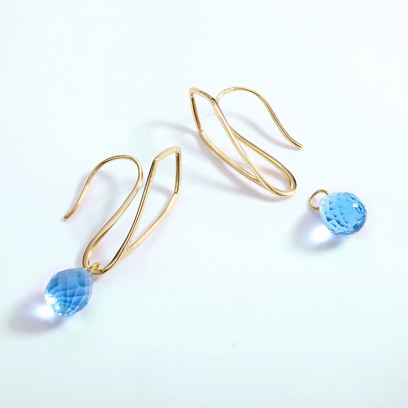Crystal earrings earrings