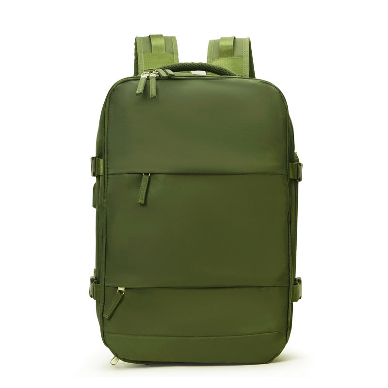 Large Capacity Nylon Travel Waterproof Outdoor Dry Wet Separation Backpack Lightweight Multi-function Bag