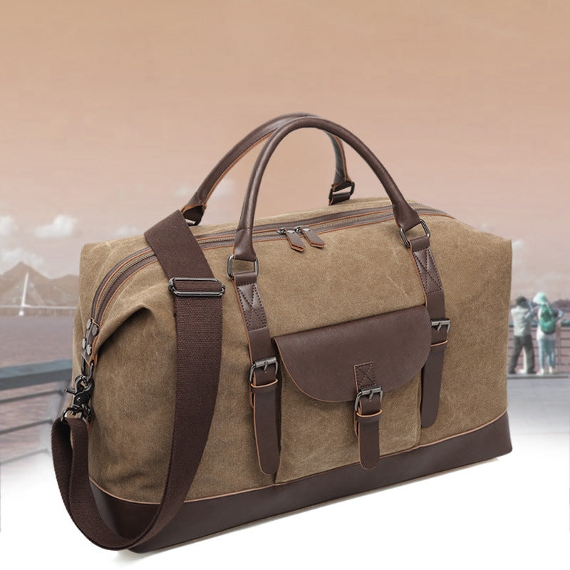 New Fashion Outdoor Travel Bag Portable Canvas Diagonal
