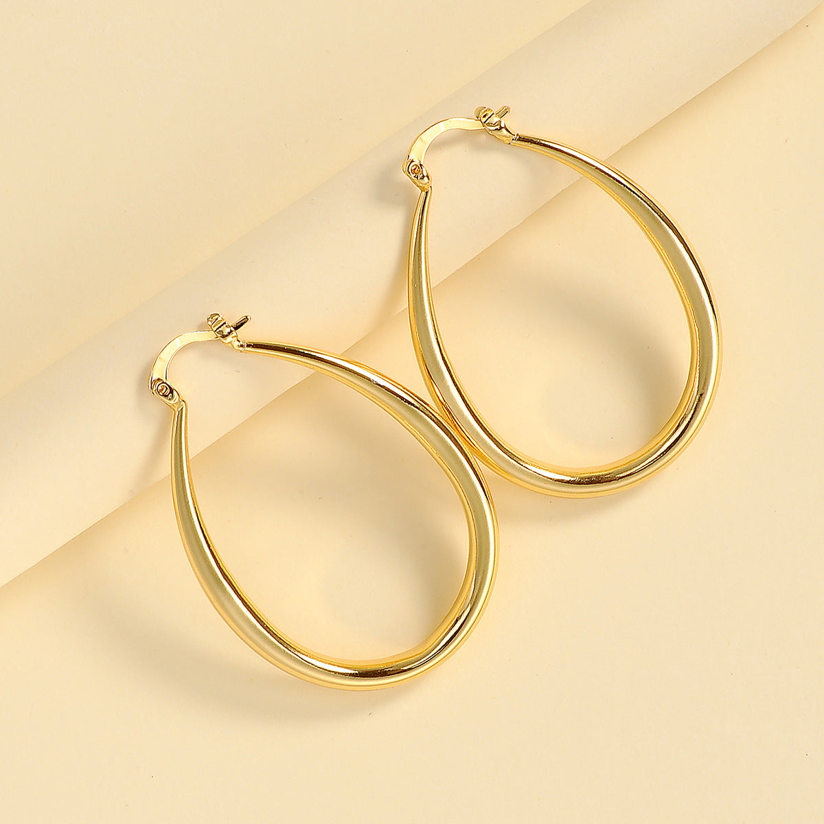 Geometric oval earrings earrings earrings