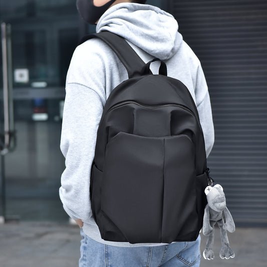 Lässiger, einfacher, trendiger japanischer Mode-Rucksack für Herren mit großer Kapazität