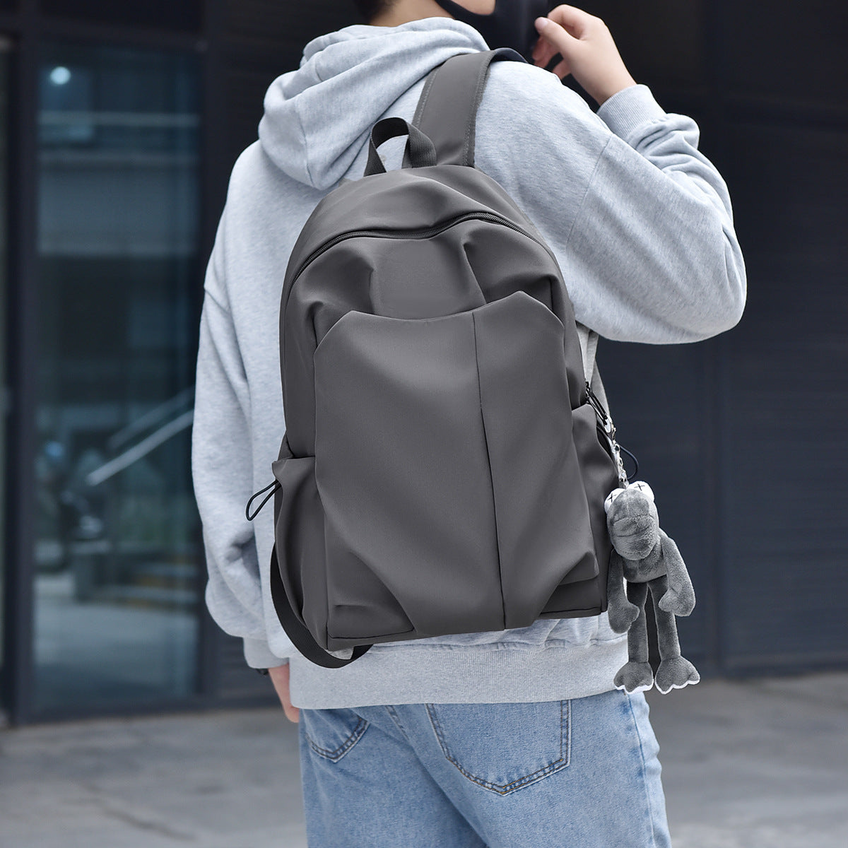 Casual Simple Large Capacity Men's Japanese Fashion Trendy Backpack
