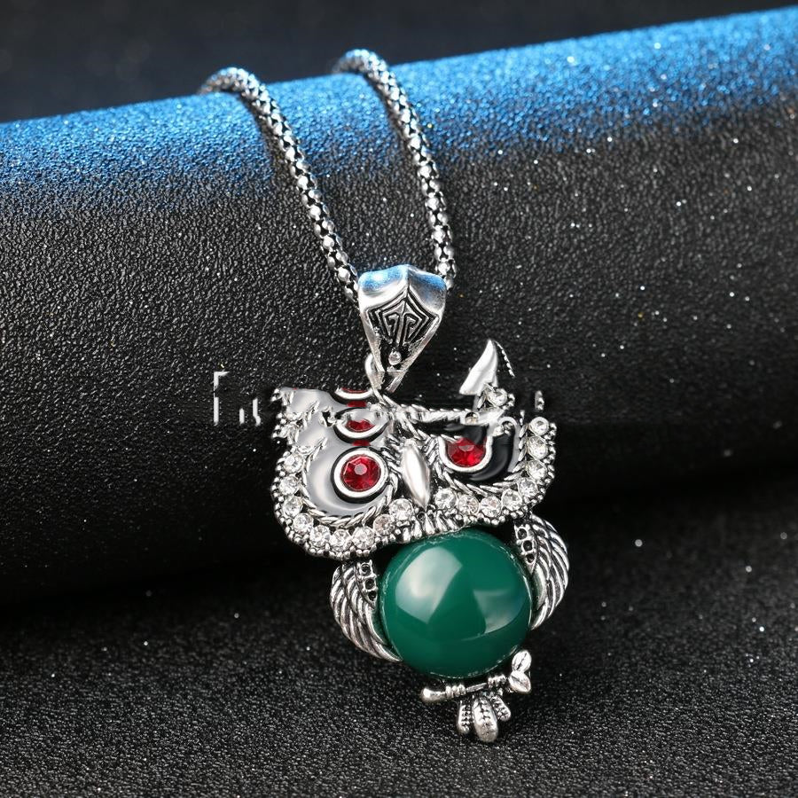 Creative Owl Jewellery Sets Necklaces Earrings Women Necklace
